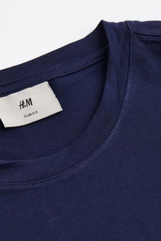 3 مدل تیشرت یقه گرد برند H&M سوئد 