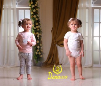 لباس سه تیکه کودک مدل خرگوش و پاپیون دانالو طرح جدید 