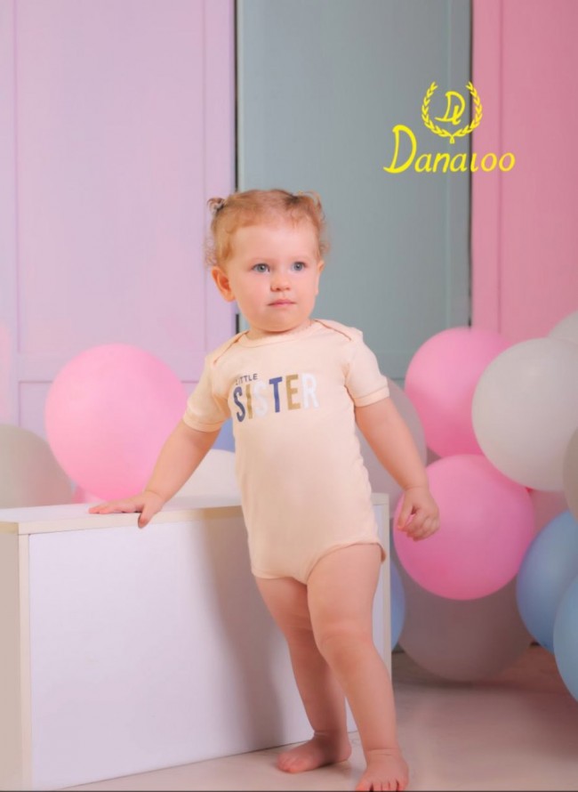 لباس سه تیکه کودک مدل خواهر دانالو طرح جدید 